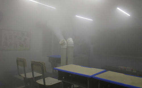 大雾量喷雾消毒机