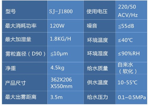 自动补水喷雾加湿器