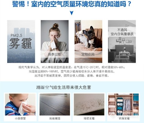 吊装式中央除湿机