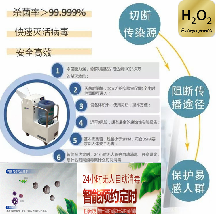 气溶胶空气消毒灭菌器，立体式杀菌消毒