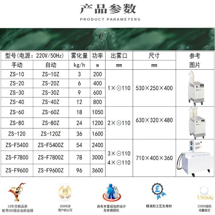 智能人工气候室加湿器