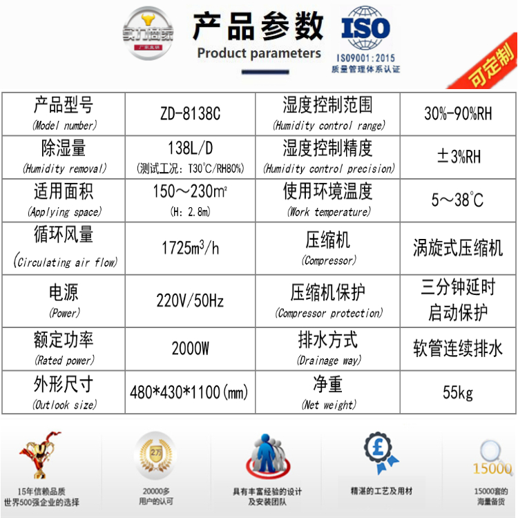 配电房抽湿机
