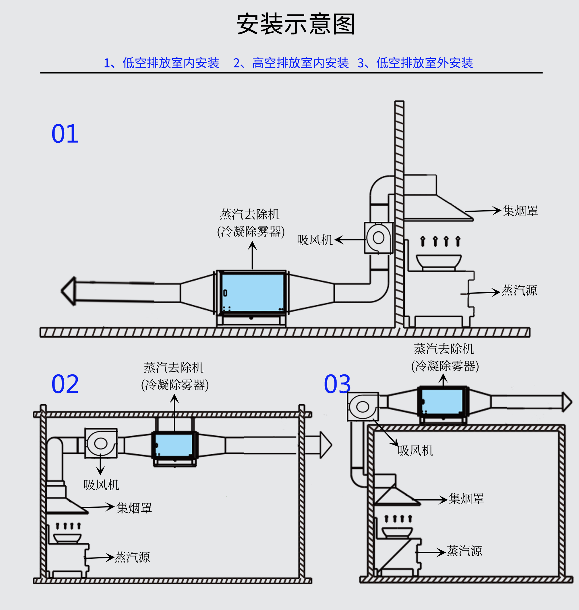 蒸汽去除机